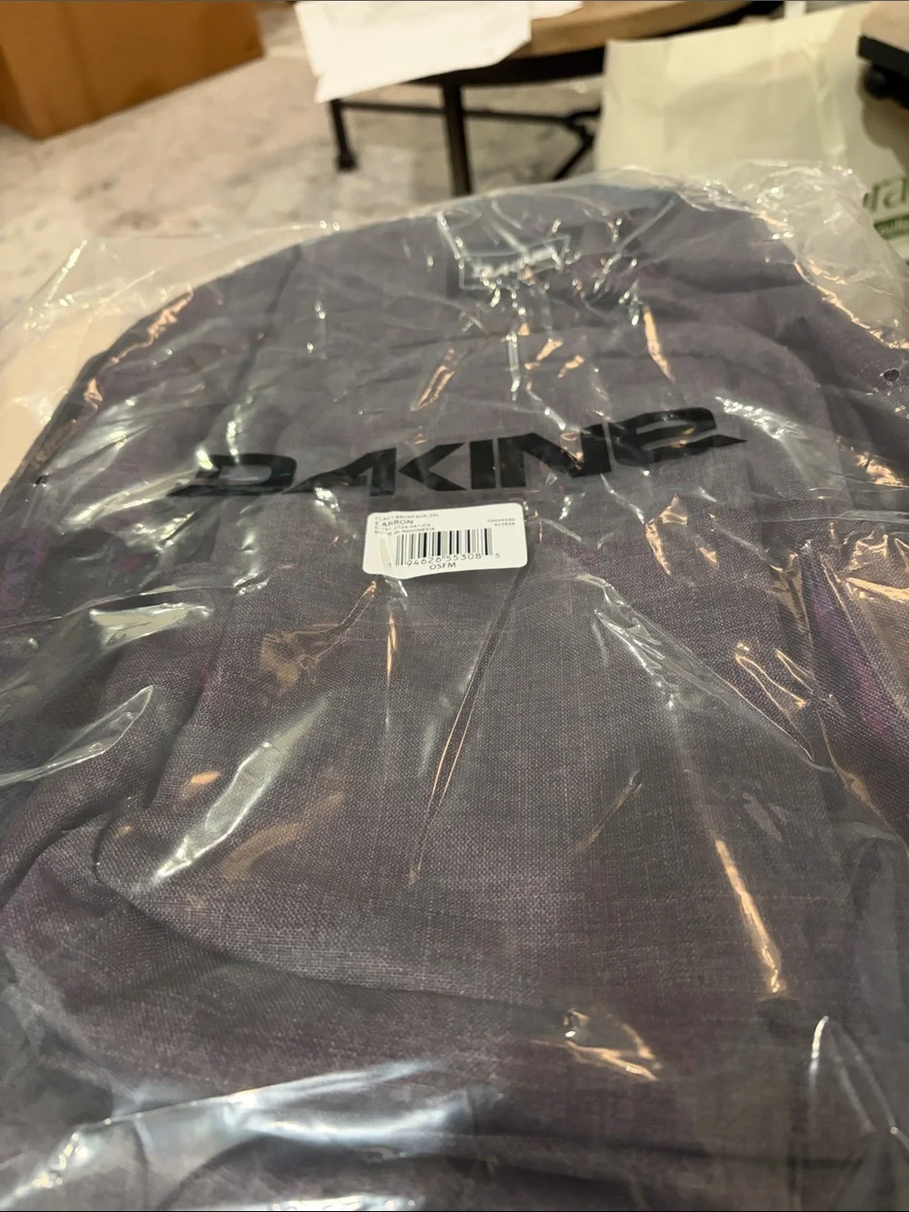 Dakine Carbon/White Class 25 L Backpack/NWT